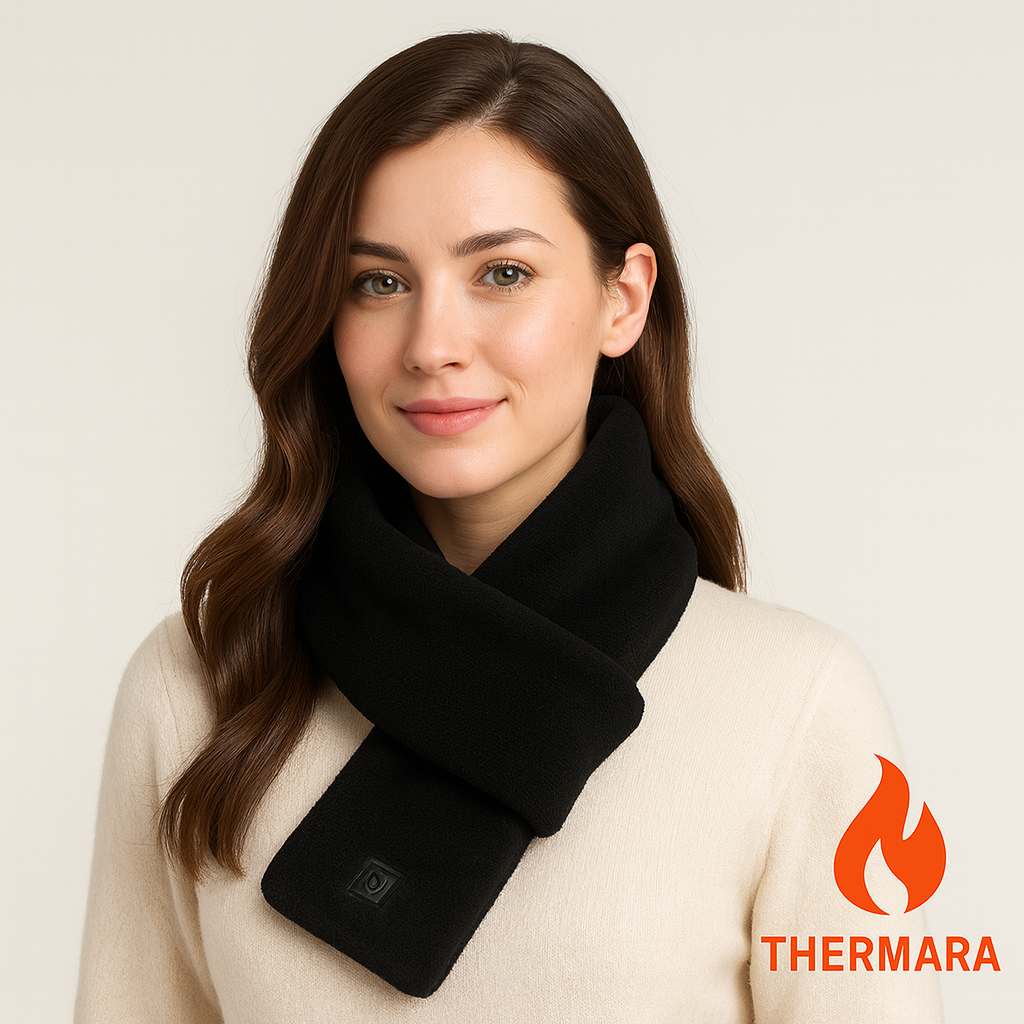 Winter Heating Scarf for Women Men Temperature Scarf 3 Gears Adjustable USB Charging Heat Control Neck Warmer Washed Directly