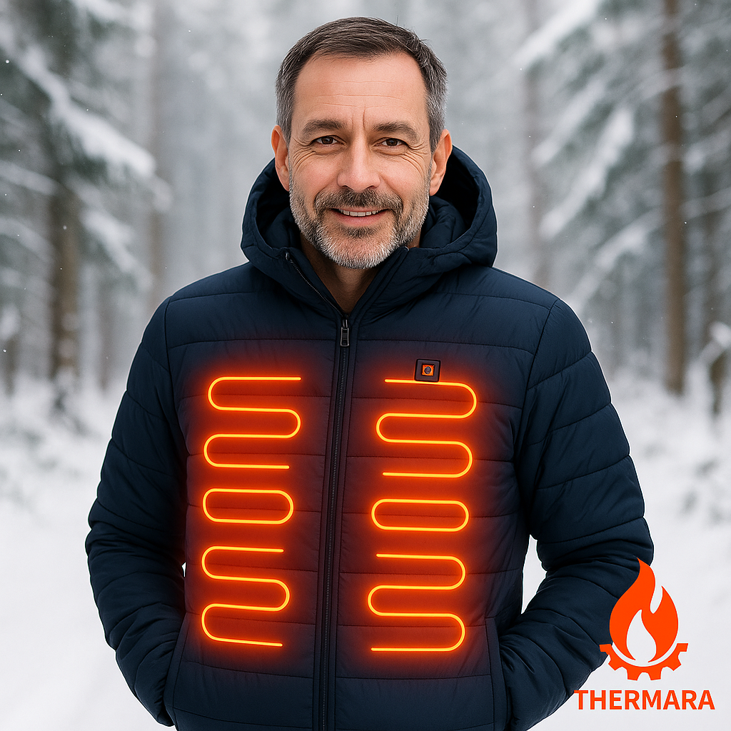 21 Areas Heating Jacket Men Winter USB Electric Heated Coat Functional Self Heating Clothes Outdoor Snow Ski Thick Padded Jacket