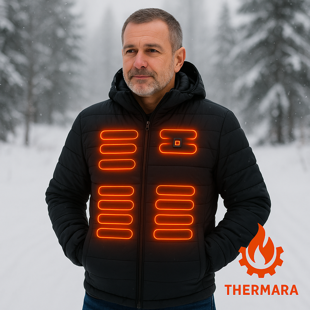 21 Areas Heating Jacket Men Winter USB Electric Heated Coat Functional Self Heating Clothes Outdoor Snow Ski Thick Padded Jacket