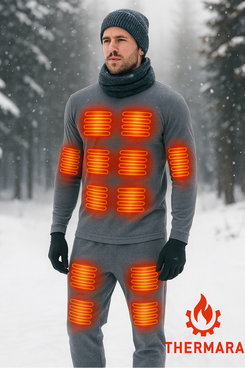 Winter USB Electric Heating Jacket Heated Thermal Underwear Men Women Sports Thermal Heated Underwear Electric Heated Equipmen