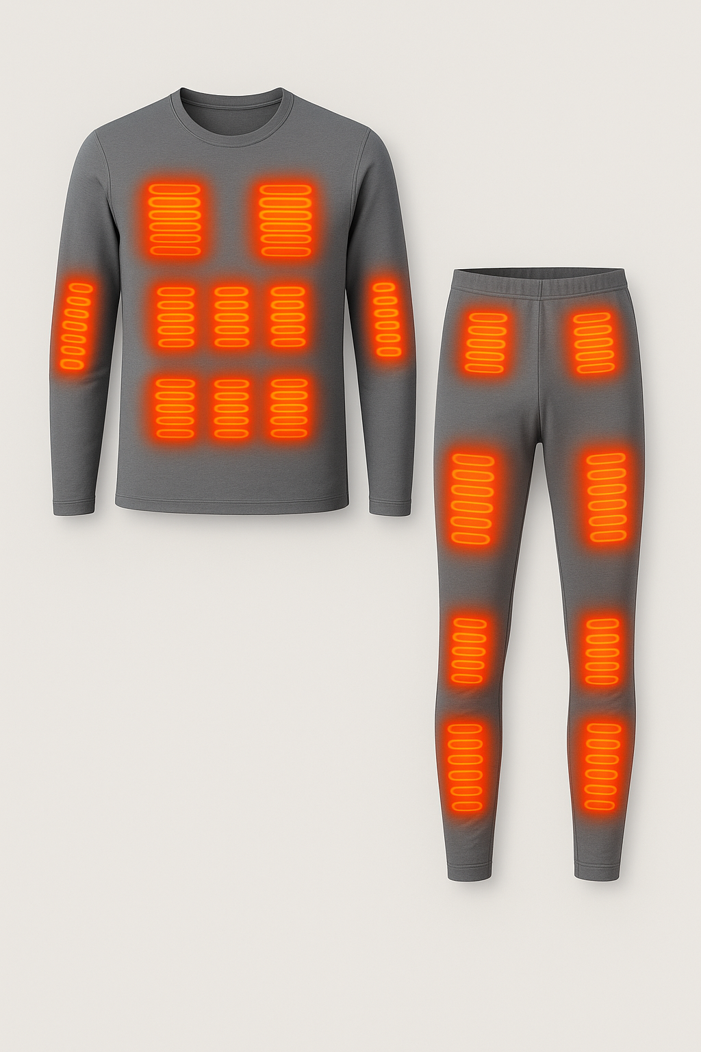 Winter USB Electric Heating Jacket Heated Thermal Underwear Men Women Sports Thermal Heated Underwear Electric Heated Equipmen