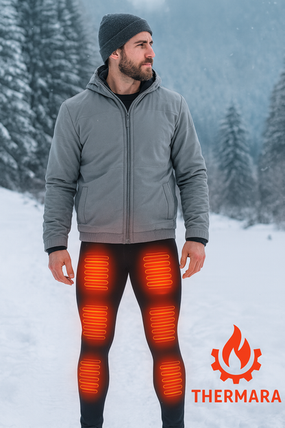 Winter USB Electric Heating Jacket Heated Thermal Underwear Men Women Sports Thermal Heated Underwear Electric Heated Equipmen