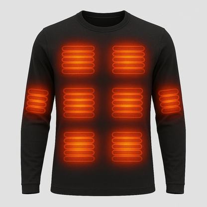 Winter USB Electric Heating Jacket Heated Thermal Underwear Men Women Sports Thermal Heated Underwear Electric Heated Equipmen