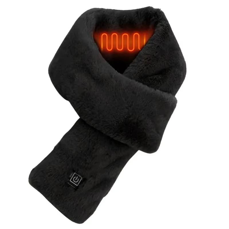 Winter Heating Scarf for Women Men Temperature Scarf 3 Gears Adjustable USB Charging Heat Control Neck Warmer Washed Directly